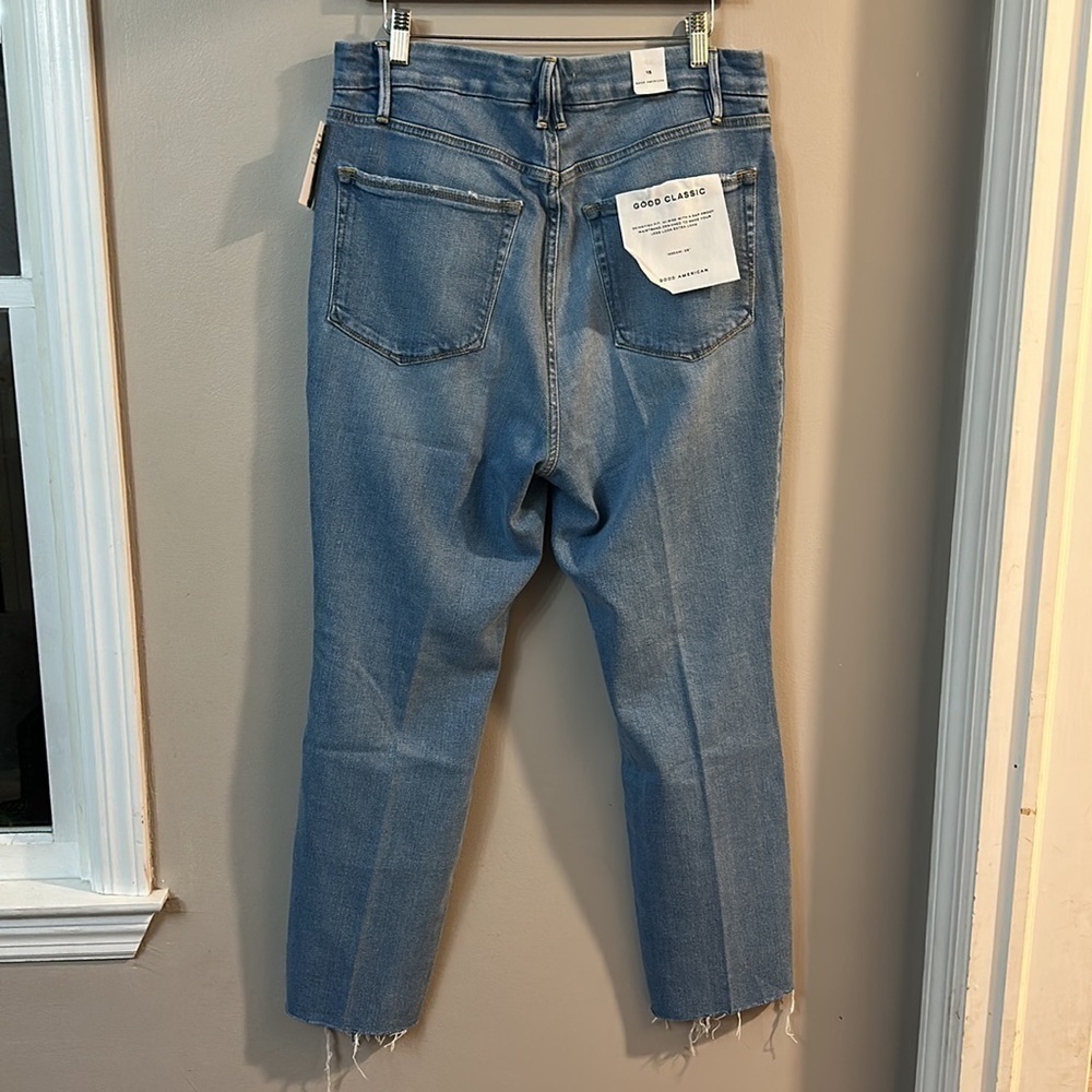 NWT Good American Good Classic Jeans - Picture 8 of 9